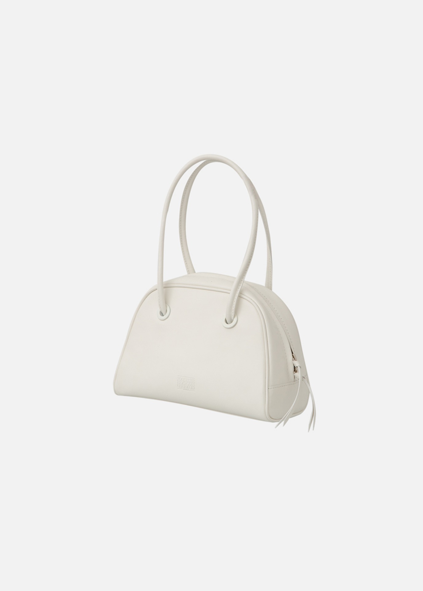 LUNE LEATHER BAG white